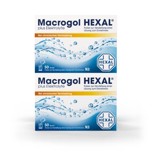 MACROGOL HEXAL plus Elektrolyte Plv.z.H.e.L.z.E.