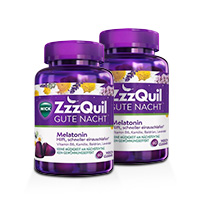 WICK ZzzQuil Gute Nacht Einschlafhilfe mit Melatonin 