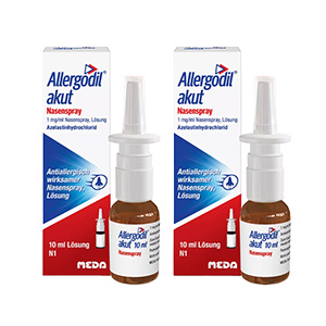 ALLERGODIL akut Nasenspray Doppelpackung 