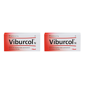 VIBURCOL N Kinder- und Säuglings-Suppositorien Set 