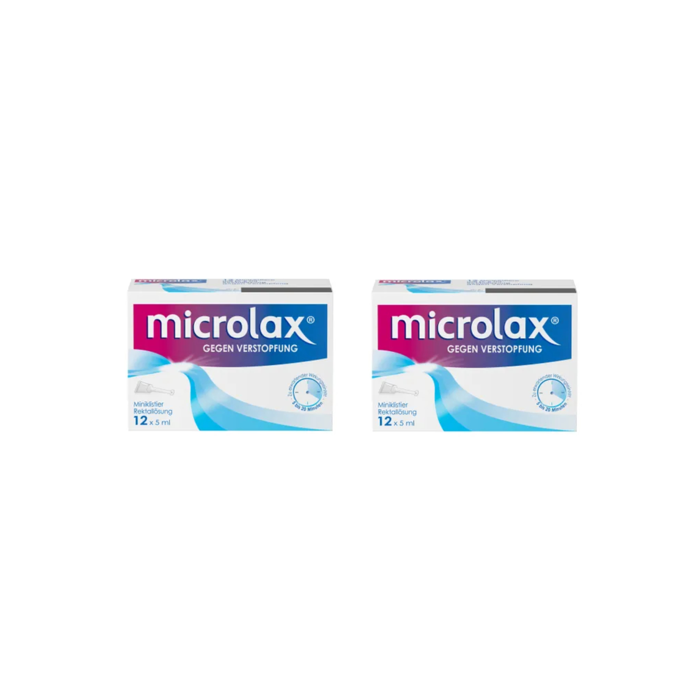 Microlax Abführmittel bei Verstopfung Doppelpackung 