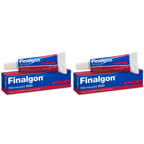 FINALGON Wärmesalbe DUO 4 mg/g + 25 mg/g Set 