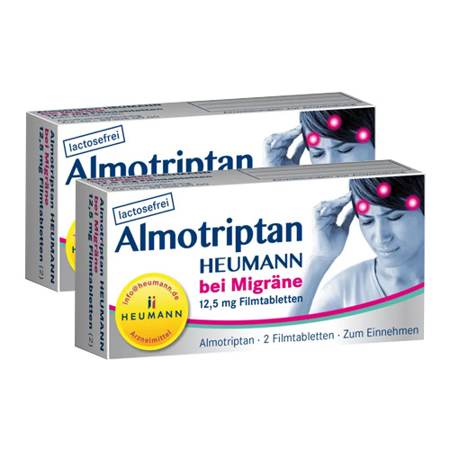 ALMOTRIPTAN Heumann bei Migräne 12,5 mg Filmtabl. 