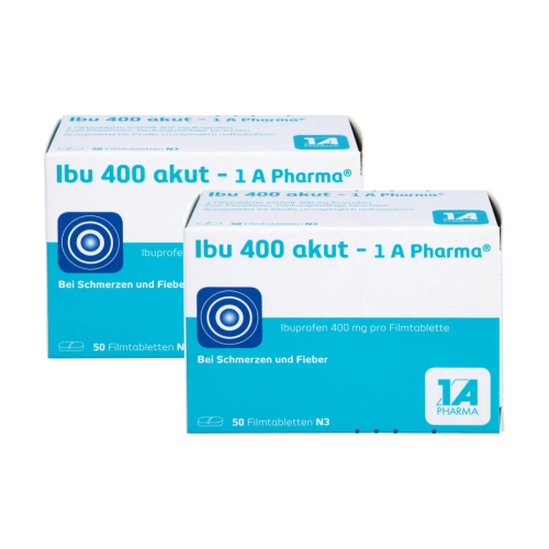 Ibu 400 akut – 1 A Pharma® Doppelpackung 