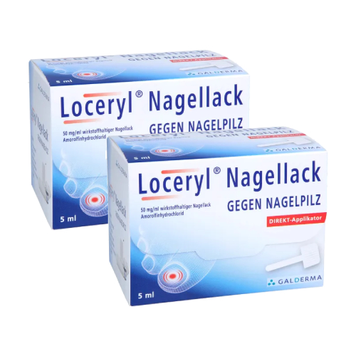 LOCERYL Nagellack gegen Nagelpilz DIREKT-Applikat. Set 