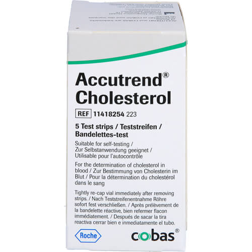 ACCUTREND Cholesterol Teststreifen